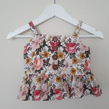 Load image into Gallery viewer, PAIGE PEPLUM COTTON TOP
