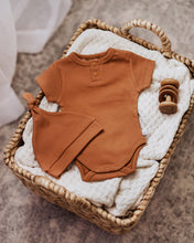Load image into Gallery viewer, CHESTNUT SHORT SLEEVE BODYSUIT