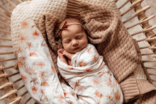 Load image into Gallery viewer, PARADISE | BABY JERSEY WRAP &amp; BEANIE SET