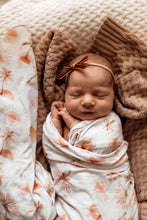 Load image into Gallery viewer, PARADISE | BABY JERSEY WRAP &amp; BEANIE SET