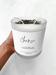 SAGE CLEANSE CANDLE