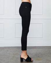Load image into Gallery viewer, SOPHIA MID RISE JEANS - BLACK