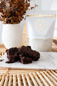 DELUXE BROWNIE MIX - LOW GLUTEN/DAIRY FREE