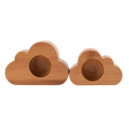 BAMBOO CLOUD EGG CUPS - SET OF TWO