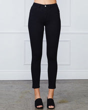 Load image into Gallery viewer, AUDREY HIGH RISE JEANS - BLACK